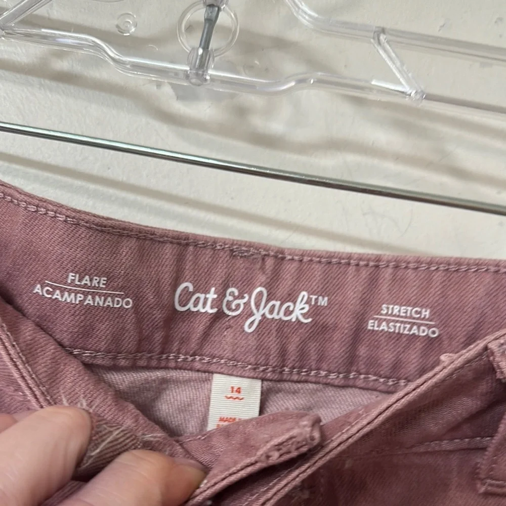 Cat & Jack Pink  Flare Jeans